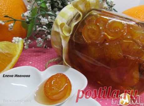 Конфитюр &quot;Апельсиновые завитки&quot; - Рецепт с пошаговыми фотографиями - Ням.ру