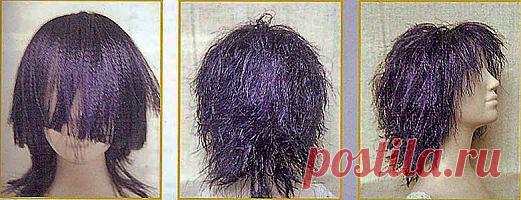 Из чего сделать волосы кукле.