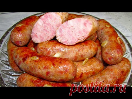 Домашняя Колбаса! Мой любимый рецепт! Результат точно превзойдёт ожидания!