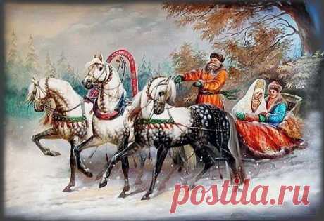 «✿ღ✿Ехали на тройке c бубенцами✿ღ✿»
