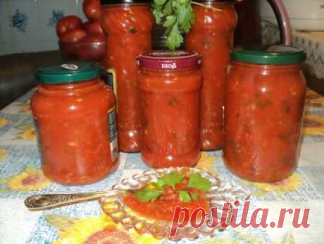 Простой и вкусный домашний кетчуп на зиму.