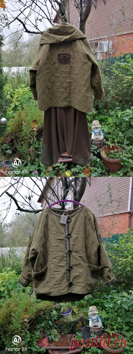 Душегрея из шерсти "Дижонская горчица" – заказать на Ярмарке Мастеров – JRIJMRU | Куртки, Ступино