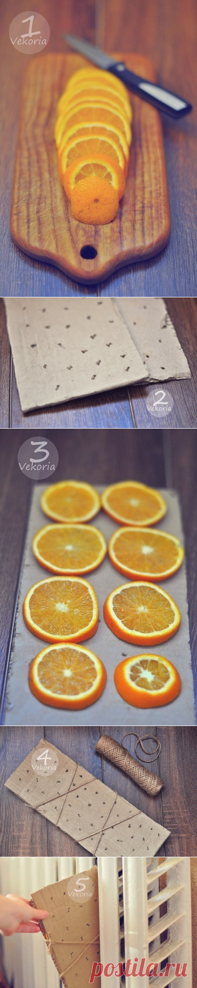 Как сушить цитрусовые для декора