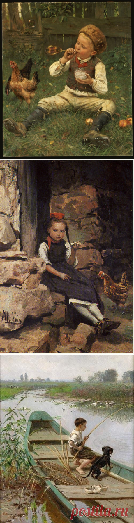 Живопись Адольф Линц (Adolf Lins).