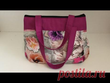 Coudre un petit sac à main arrondi Tuto couture Madalena