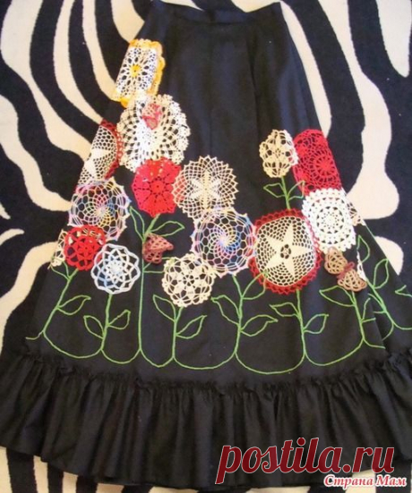 Комбинирование: ткань плюс крючок, машина плюс крючок. - Страна Мам