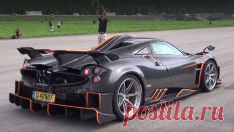 Купе Pagani Huayra Imola дебютировало безо всякой шумихи Ключевое отличие Имолы от других версий Уайры — аэродинамика. Тут новое антикрыло с крупными торцевыми пластинами, продольный киль, воздухозаборник на