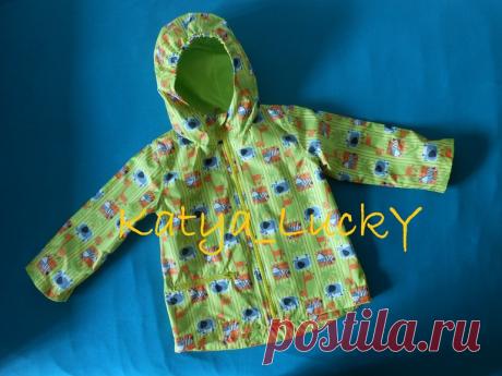 МК ветровка с подкладом (без утеплителя) от пользователя «katarina_LuckY» на Babyblog.ru