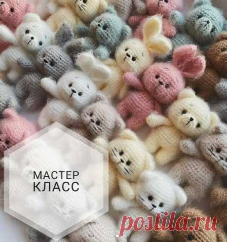 Учимся вязать миниатюрные игрушки
