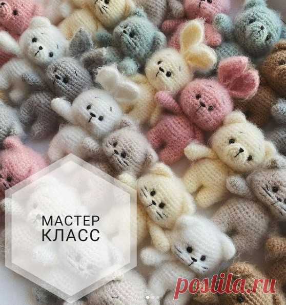 Учимся вязать миниатюрные игрушки