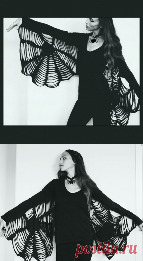 Паутина - летучая мышь (Diy) / Хеллоуин и Маскарадные, карнавальные костюмы своими руками / ВТОРАЯ УЛИЦА