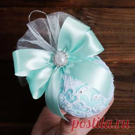 Новогодние шары своими руками DIY МК