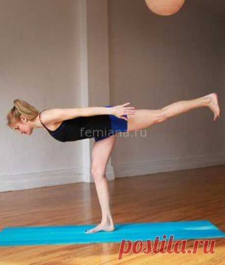 Йога для плоского живота и тонкой талии | FEMIANA