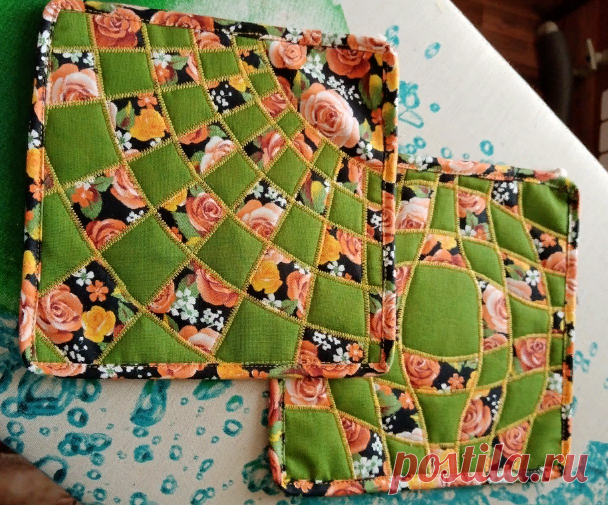 Создаем прихватку “солнышка” по мастер классу от Натальи | Лоскуток к лоскутку | Яндекс Дзен