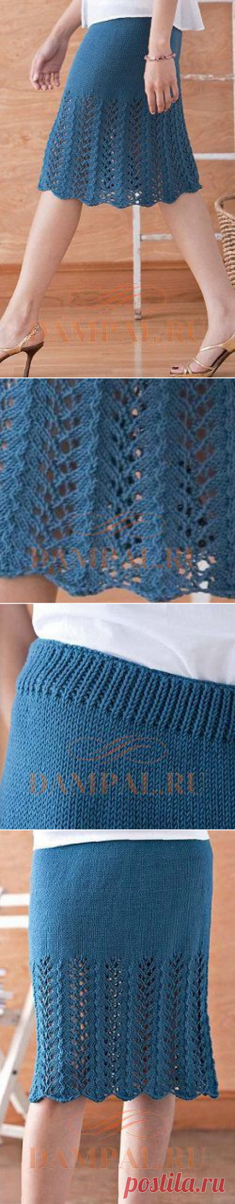 Вязаная юбка «Солнцестояние»