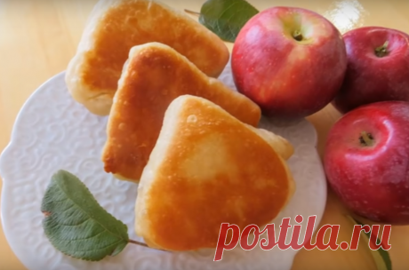 Вкуснейшие слойки с яблочным пюре