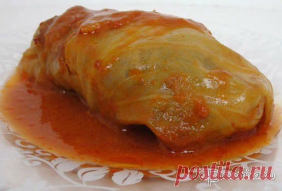 Голубцы с мясом и рисом