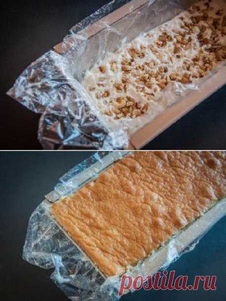 Семифреддо на мёде с грецкими орехами