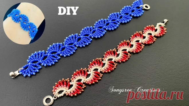 Lacy Beaded Bracelet || How to make seed beads bracelet Hi friends....Welcome to my channel . If you like my Video Remember to Subscribe,Like & Share A lot of you have been asking for a contribution link , Here's ...