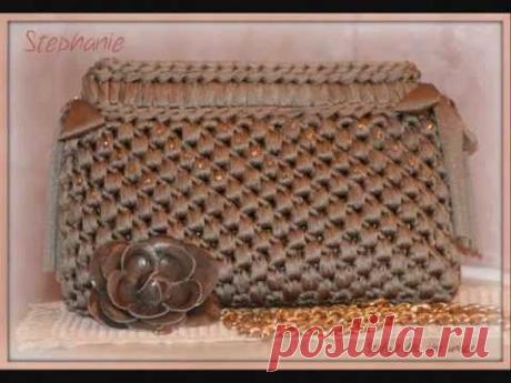 Vlog #2 Ringraziamenti e nuove borse in fettuccia (bauletto, pochette e classiche) - YouTube