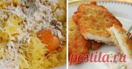 Куриные отбивные в картофельном кляре