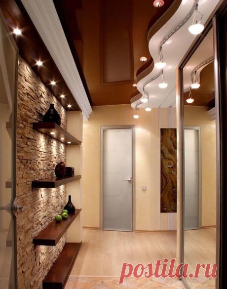 Дизайн красивых прихожих из камня