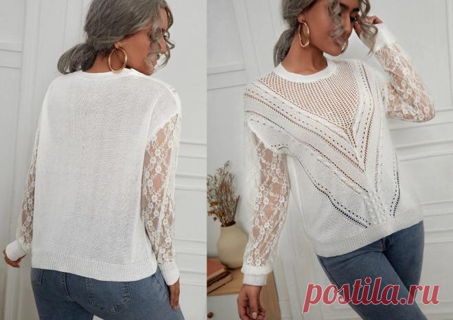 Вечная классика — кружево и трикотаж — от популярного бренда Shein | Paradosik_Handmade | Яндекс Дзен