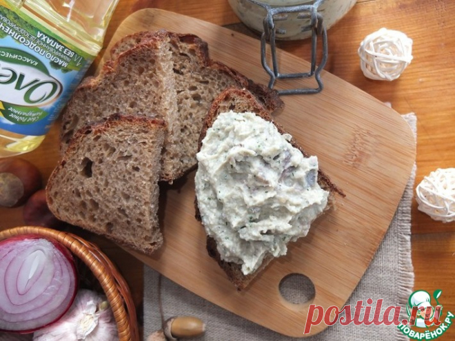 Паштет с сельдью Кулинарный рецепт