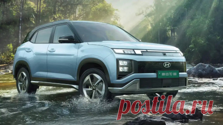 Внедорожник Hyundai Creta Electric 2025 представлен в Индии
