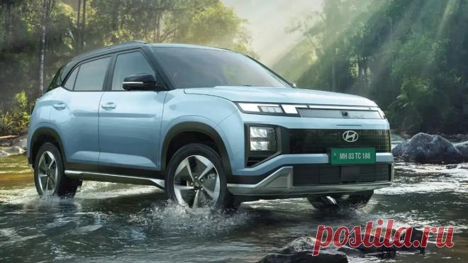 Внедорожник Hyundai Creta Electric 2025 представлен в Индии