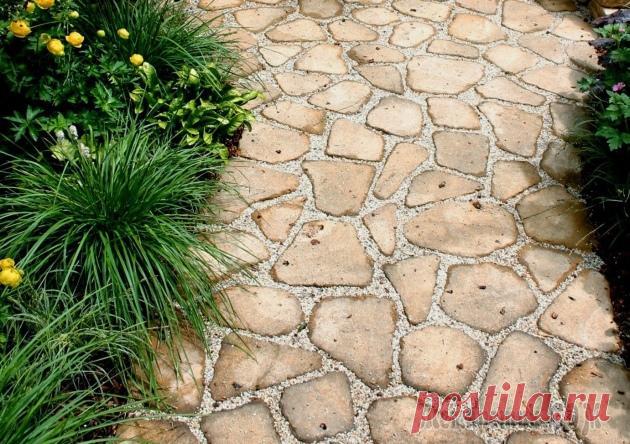 Форма для садовой дорожки: советы