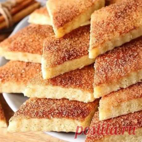 Вкуснейшее печенье Земелах с сахарной ароматной хрустящей корочкой. Песочное рассыпчатое печенье готовится ну очень просто. Быстро и вкусно к чаю. Печенье на скорую руку. Вкус детства.