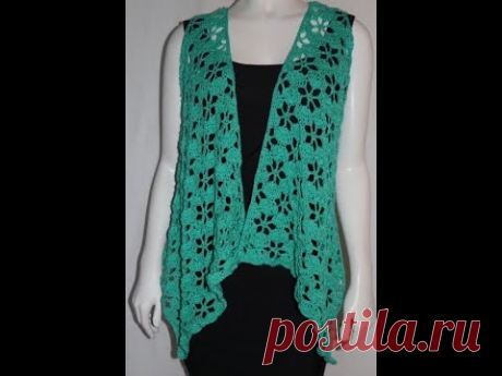 Chaleco Crochet Fácil a su medida