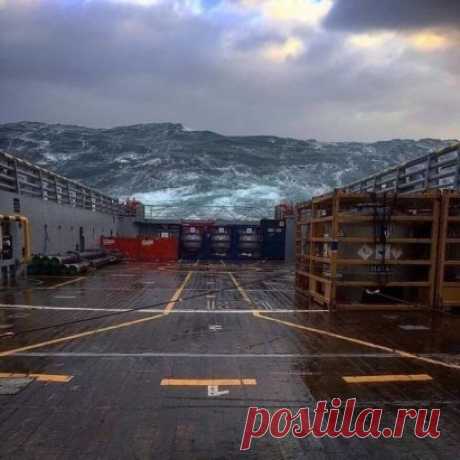 Шторм глазами моряка