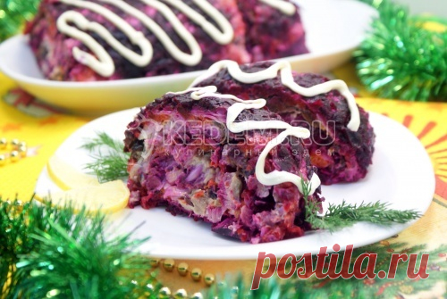 Салат «Изумительный» – Пошаговый рецепт с фото Новогодние рецепты 2018. Вкусные рецепты с фото. Салаты на Новый год