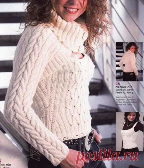 Теплая двойка - болеро + топ