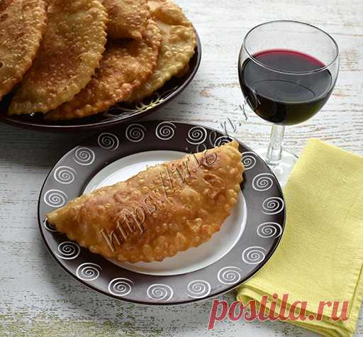 Чебуреки из заварного теста