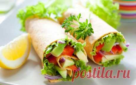 Диетические фитнес-начинки для лаваша. Худейте вкусно!