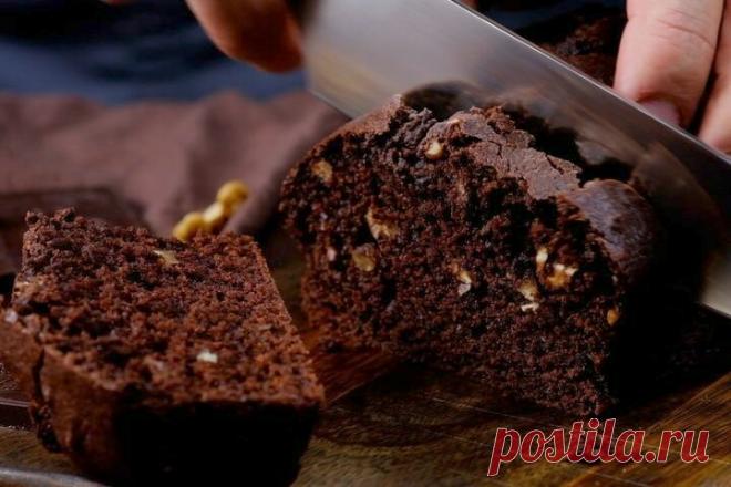 Постный шоколадный манник с орехами. Полюбили всей семьей! | Fresh.ru домашние рецепты | Яндекс Дзен