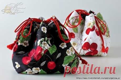 Сумочка в японском стиле