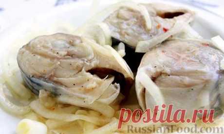 Рецепт: Маринованная скумбрия на RussianFood.com
