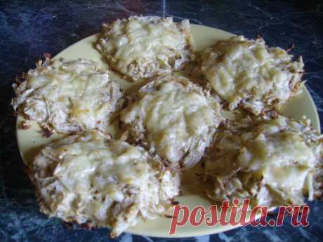 Легкие капустные оладьи с геркулесом и творогом