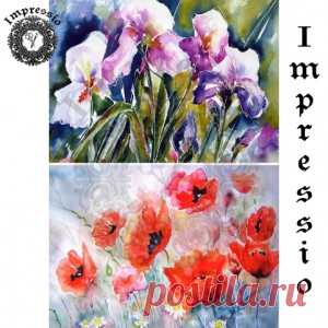 Декупажная карта