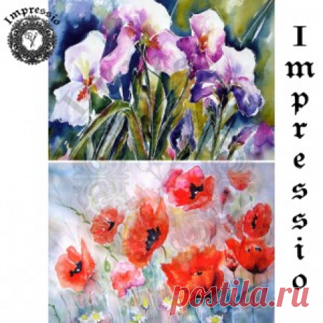 Декупажная карта