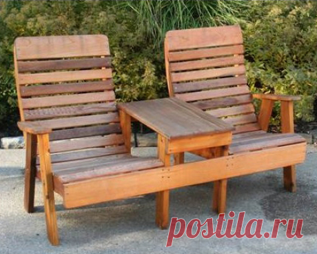 Садовые скамейки - Домашний hand-made