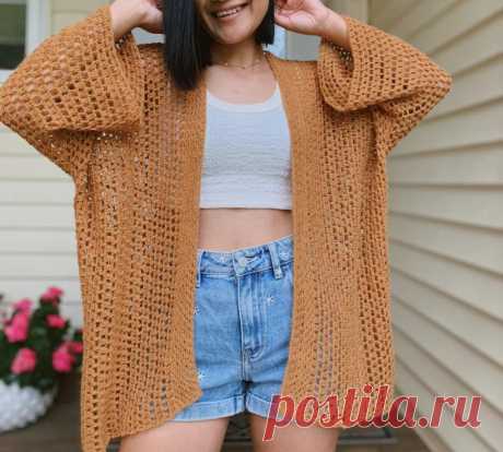 Lace Cardigan pattern- a lightweight cardigan for summer - KnitcroAddict