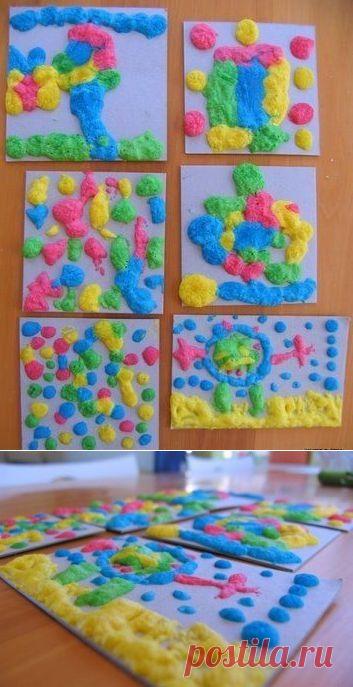 Как сделать самодельные объемные краски.