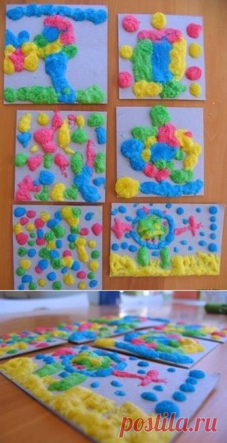 Как сделать самодельные объемные краски.