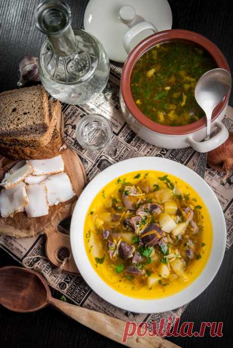 Суп с потрошками для Глеба Жеглова. &quot;Литературная кухня&quot;