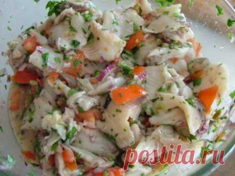 Вкусняшки: Закуска из скумбрии "Севиче"